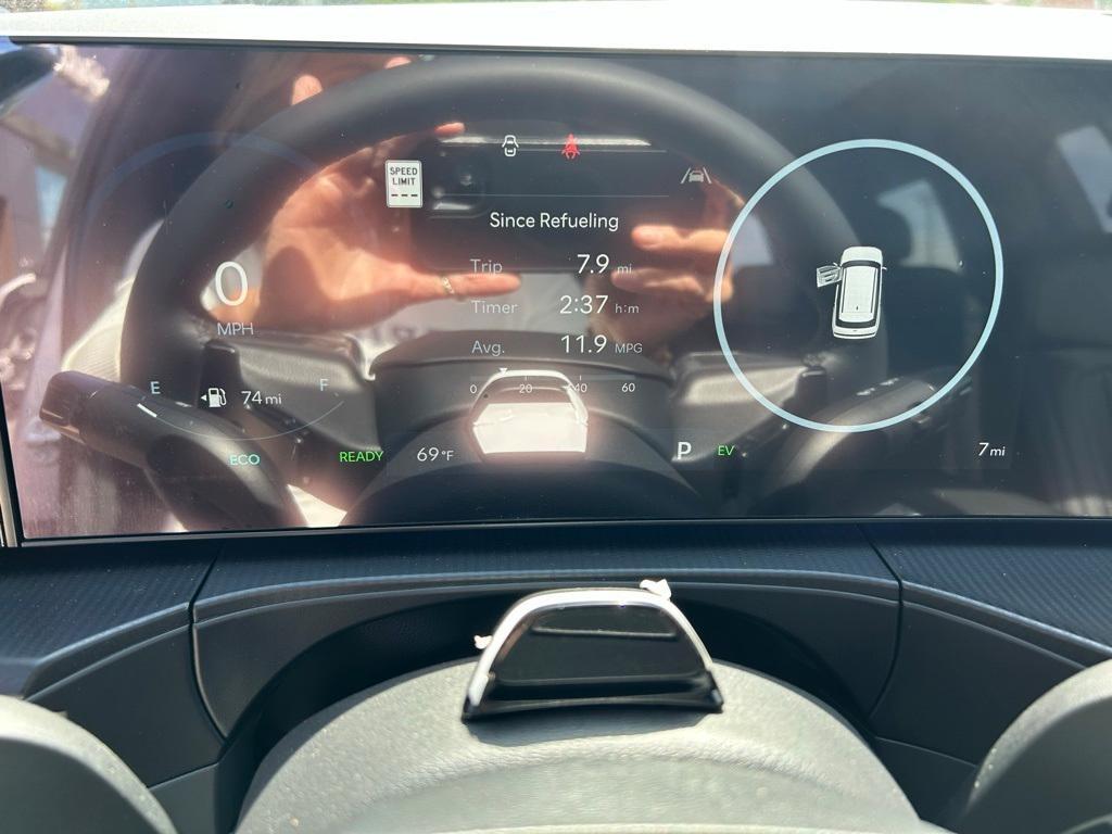 new 2025 Hyundai SANTA FE HEV car, priced at $49,835