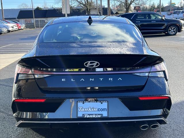 new 2025 Hyundai Elantra car, priced at $30,420