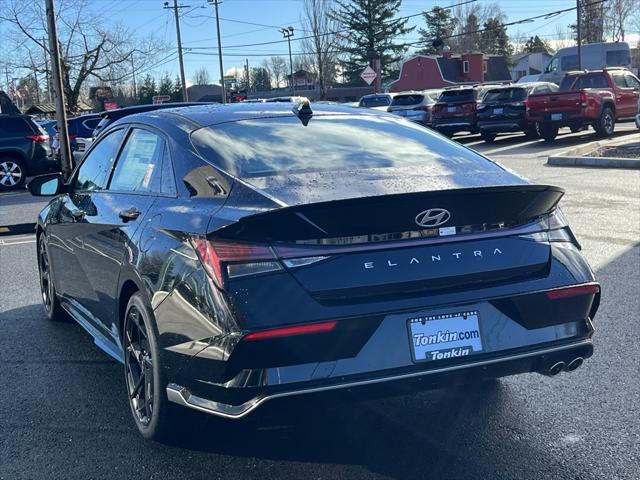 new 2025 Hyundai Elantra car, priced at $30,420