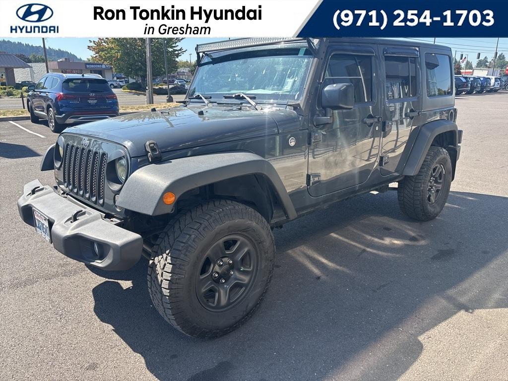 used 2016 Jeep Wrangler Unlimited car, priced at $21,500