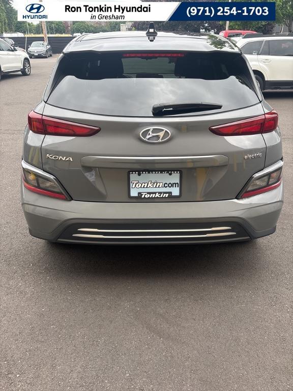 used 2022 Hyundai Kona EV car, priced at $19,999