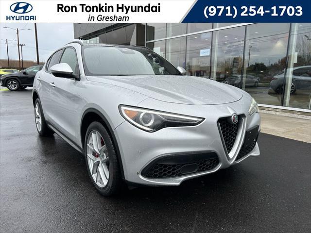 used 2018 Alfa Romeo Stelvio car, priced at $19,998