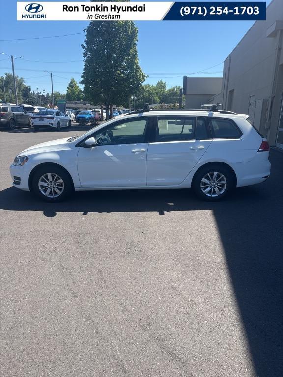 used 2017 Volkswagen Golf SportWagen car, priced at $17,500