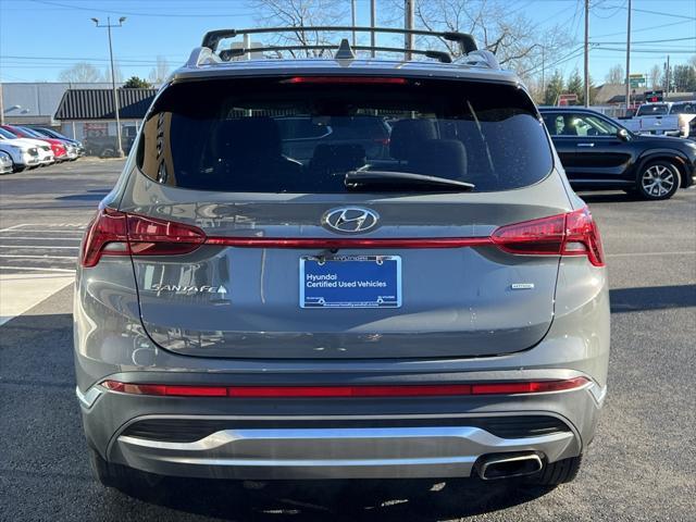 used 2022 Hyundai Santa Fe car, priced at $27,996