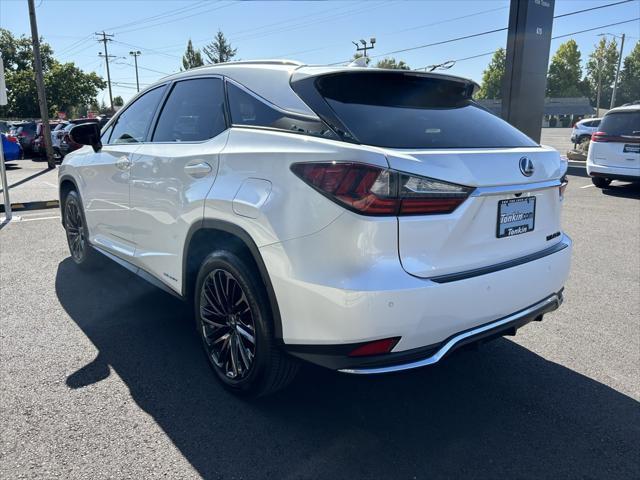 used 2022 Lexus RX 450h car, priced at $58,999