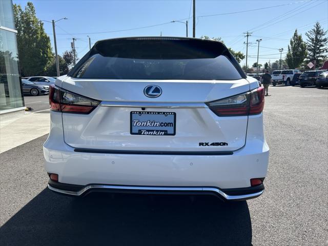 used 2022 Lexus RX 450h car, priced at $58,999