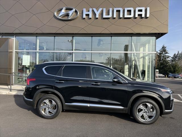 used 2021 Hyundai Santa Fe car, priced at $24,997