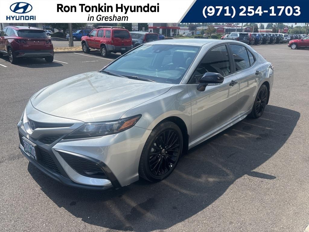used 2022 Toyota Camry Hybrid car, priced at $29,650