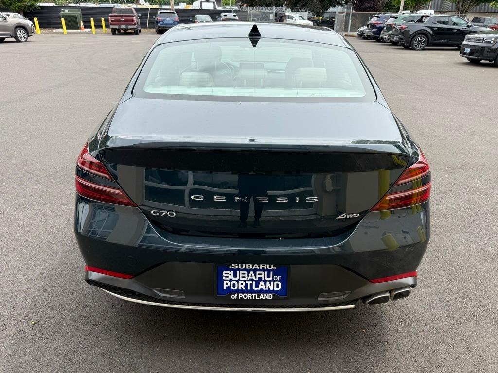 used 2023 Genesis G70 car, priced at $26,998