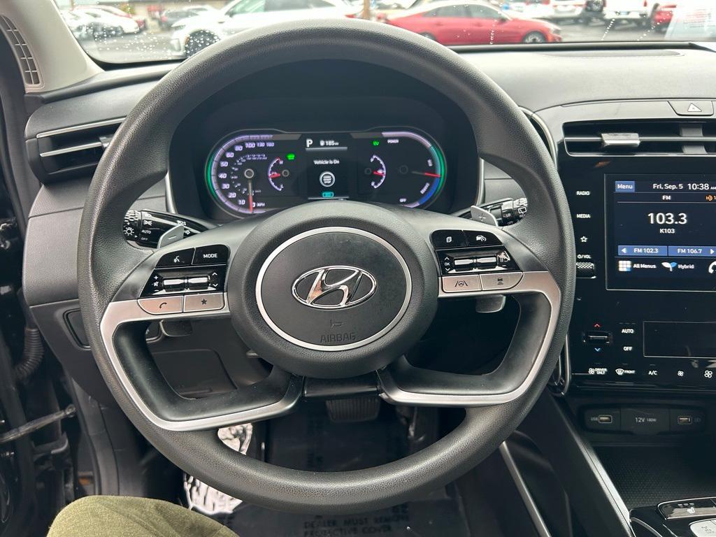 used 2022 Hyundai TUCSON Hybrid car, priced at $23,454