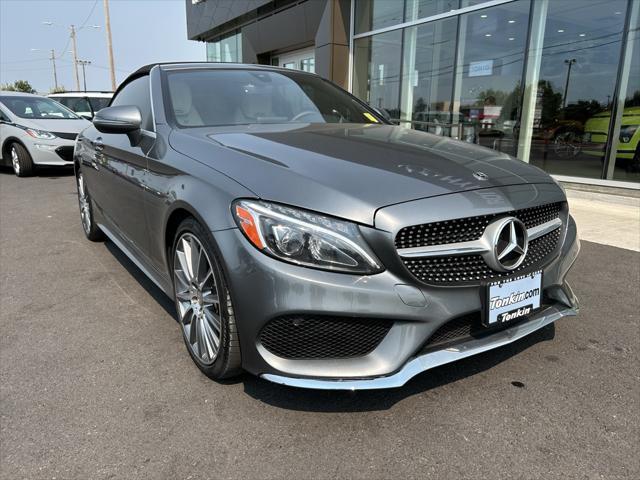 used 2018 Mercedes-Benz C-Class car, priced at $21,398