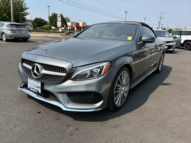 used 2018 Mercedes-Benz C-Class car, priced at $21,398