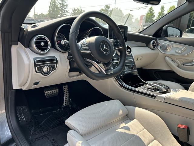 used 2018 Mercedes-Benz C-Class car, priced at $21,398