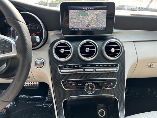 used 2018 Mercedes-Benz C-Class car, priced at $21,398