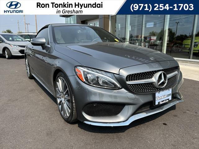 used 2018 Mercedes-Benz C-Class car, priced at $32,999