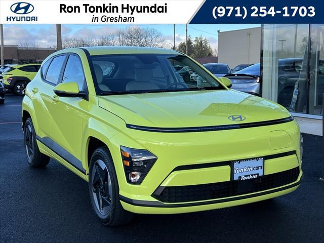 new 2024 Hyundai Kona EV car, priced at $32,570