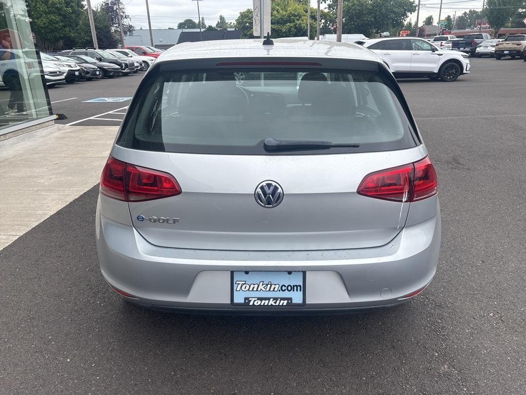 used 2016 Volkswagen e-Golf car, priced at $13,990