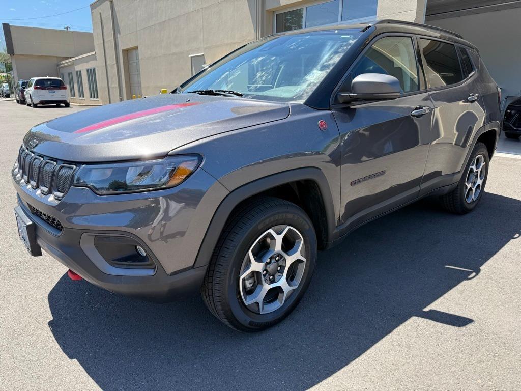 used 2022 Jeep Compass car, priced at $23,817