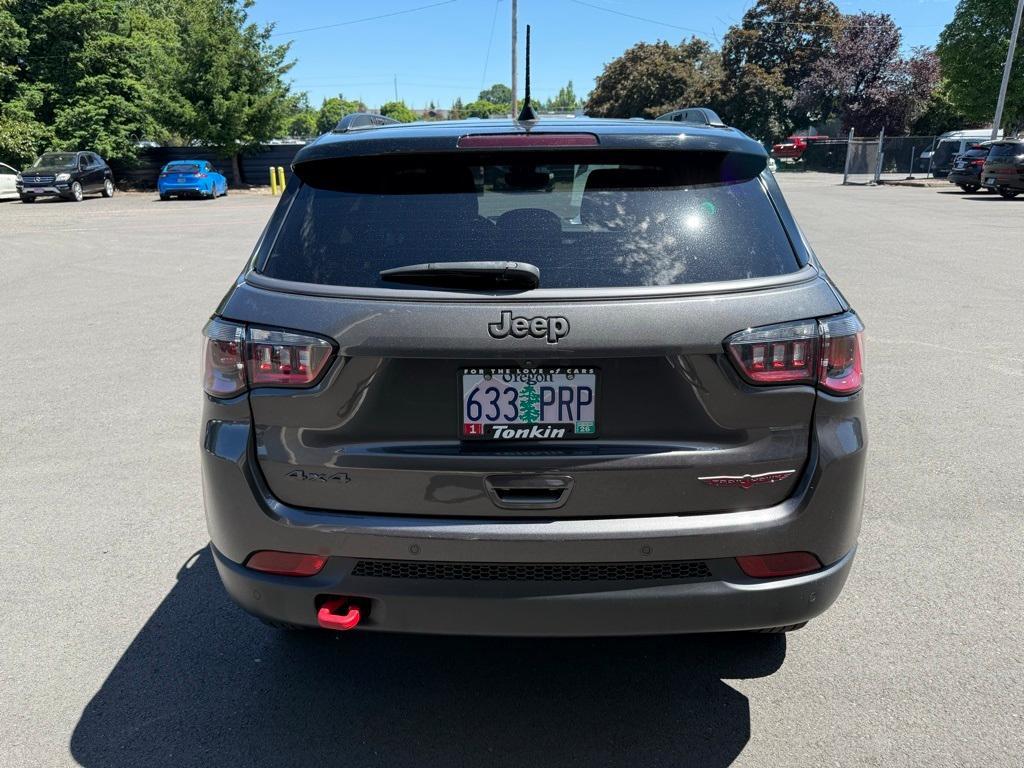 used 2022 Jeep Compass car, priced at $23,817