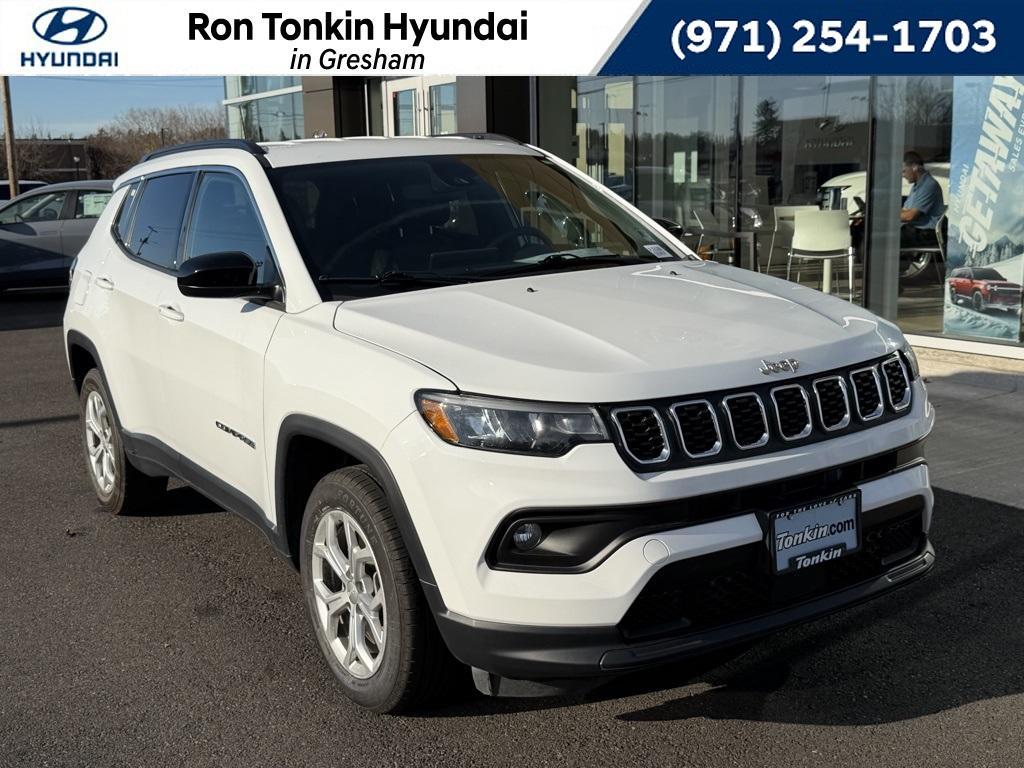 used 2024 Jeep Compass car, priced at $21,999