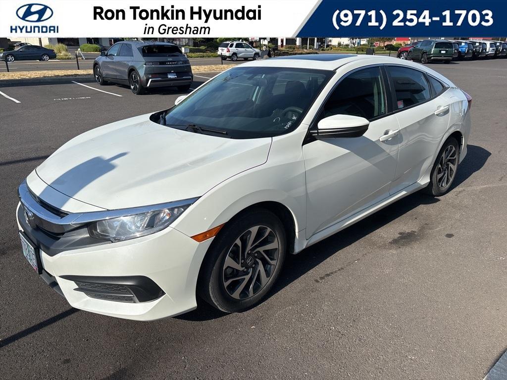 used 2016 Honda Civic car, priced at $18,495