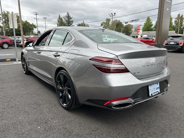 used 2022 Genesis G70 car, priced at $46,999