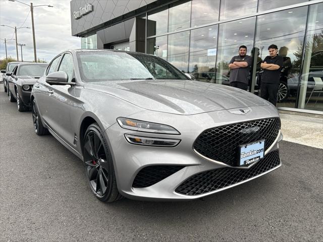 used 2022 Genesis G70 car, priced at $46,999