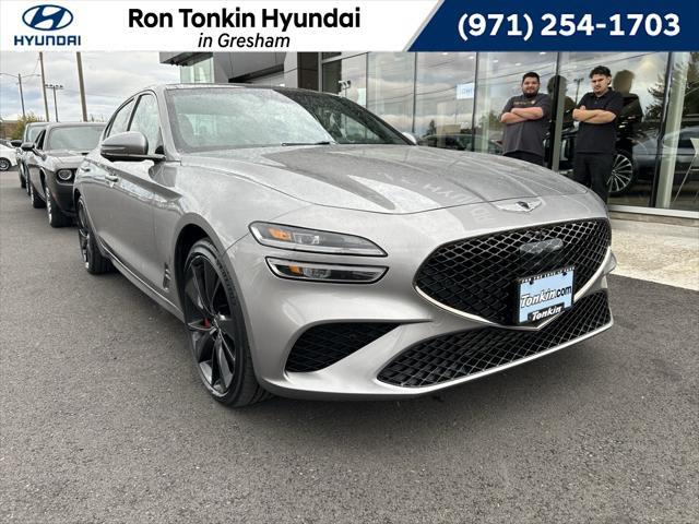 used 2022 Genesis G70 car, priced at $46,999