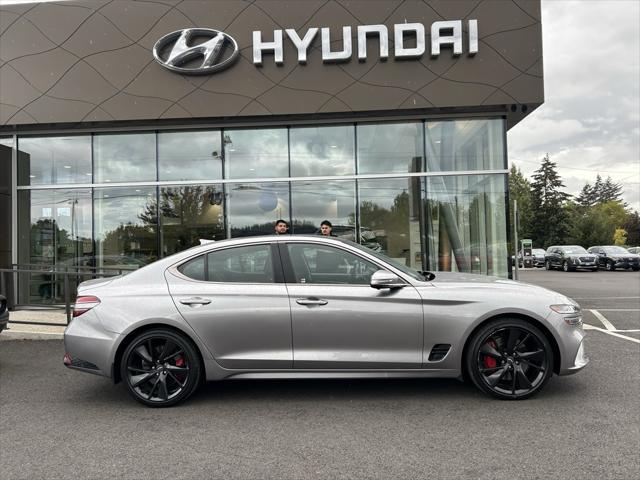 used 2022 Genesis G70 car, priced at $46,999