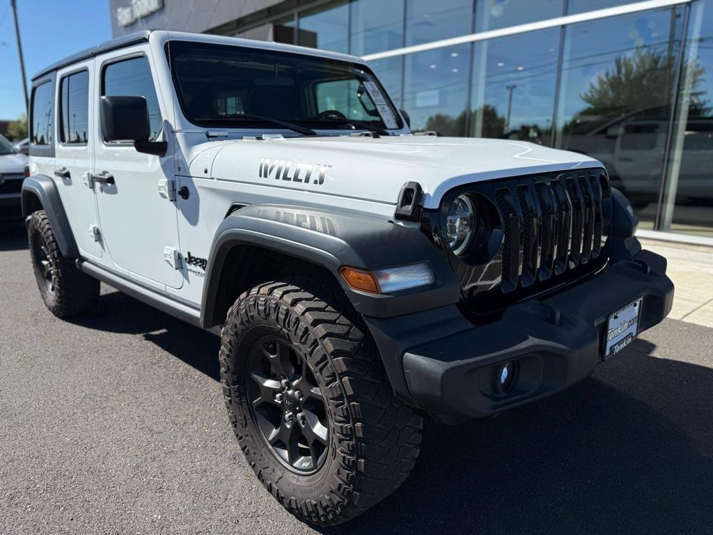 used 2020 Jeep Wrangler Unlimited car, priced at $33,997