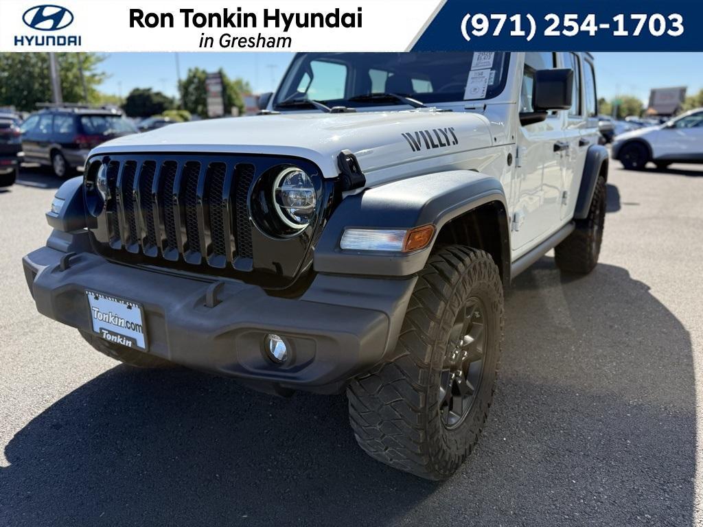 used 2020 Jeep Wrangler Unlimited car, priced at $33,997