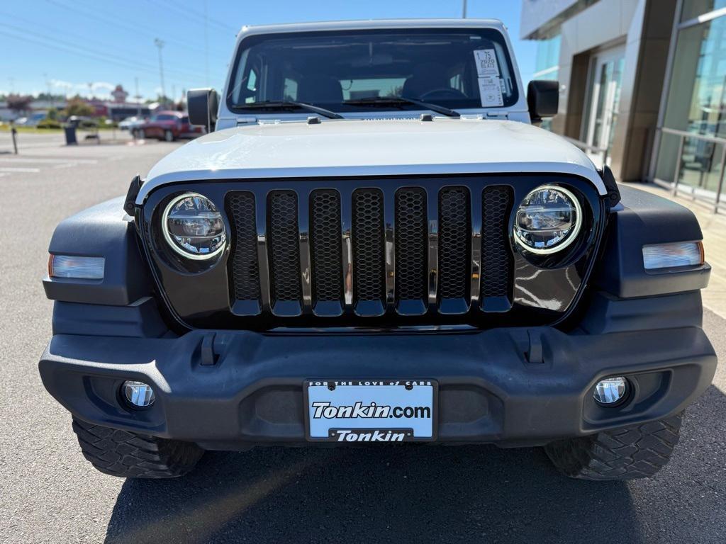 used 2020 Jeep Wrangler Unlimited car, priced at $33,997