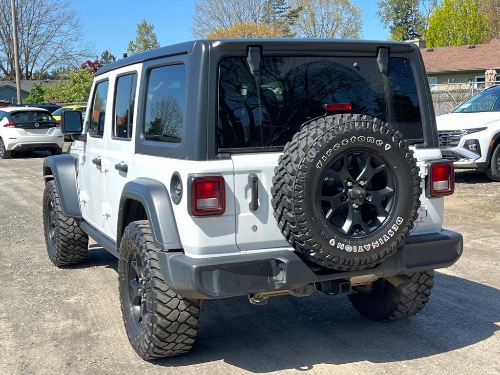 used 2020 Jeep Wrangler Unlimited car, priced at $27,791