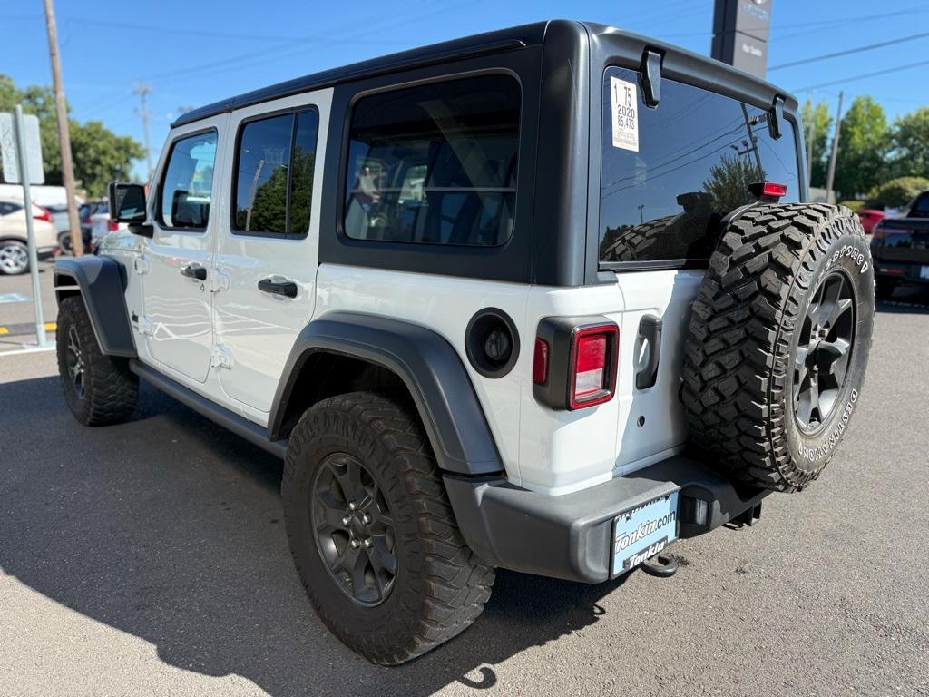used 2020 Jeep Wrangler Unlimited car, priced at $33,997