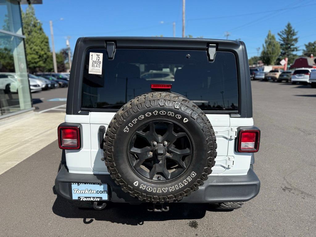 used 2020 Jeep Wrangler Unlimited car, priced at $33,997