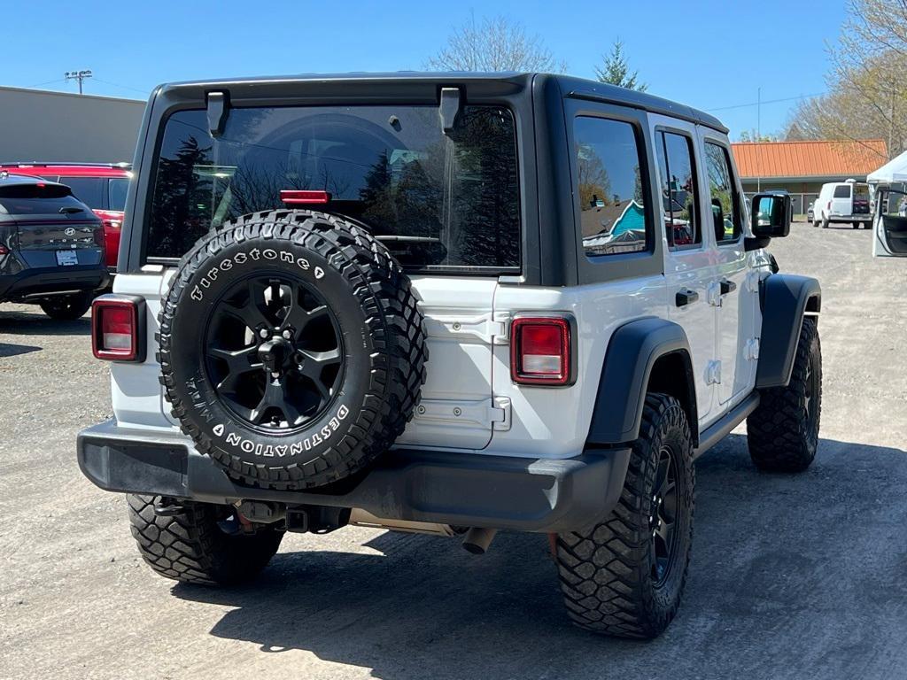 used 2020 Jeep Wrangler Unlimited car, priced at $27,791