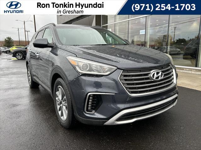 used 2017 Hyundai Santa Fe car, priced at $13,048