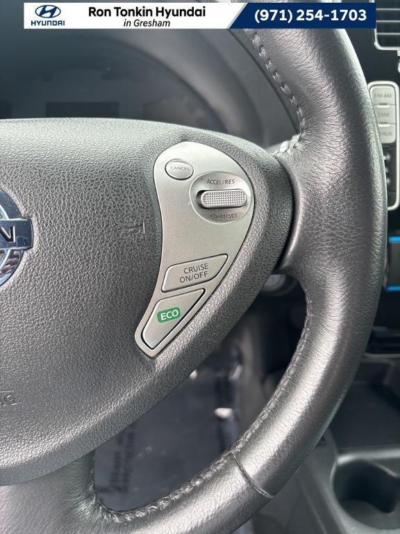 used 2016 Nissan Leaf car, priced at $8,998