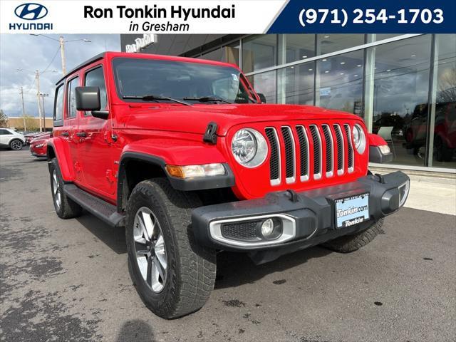 used 2021 Jeep Wrangler Unlimited car, priced at $29,266
