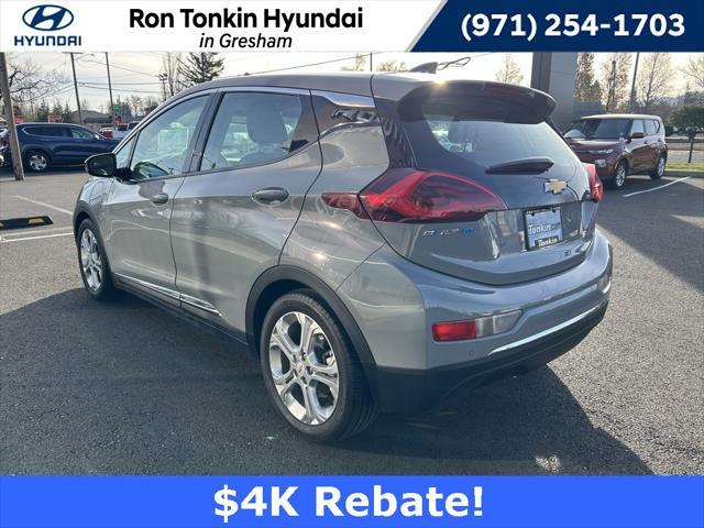 used 2021 Chevrolet Bolt EV car, priced at $21,999