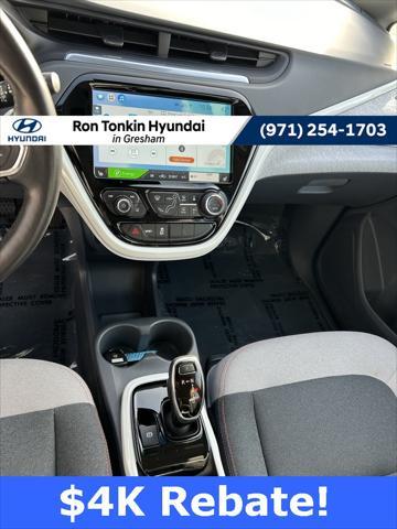 used 2021 Chevrolet Bolt EV car, priced at $21,999