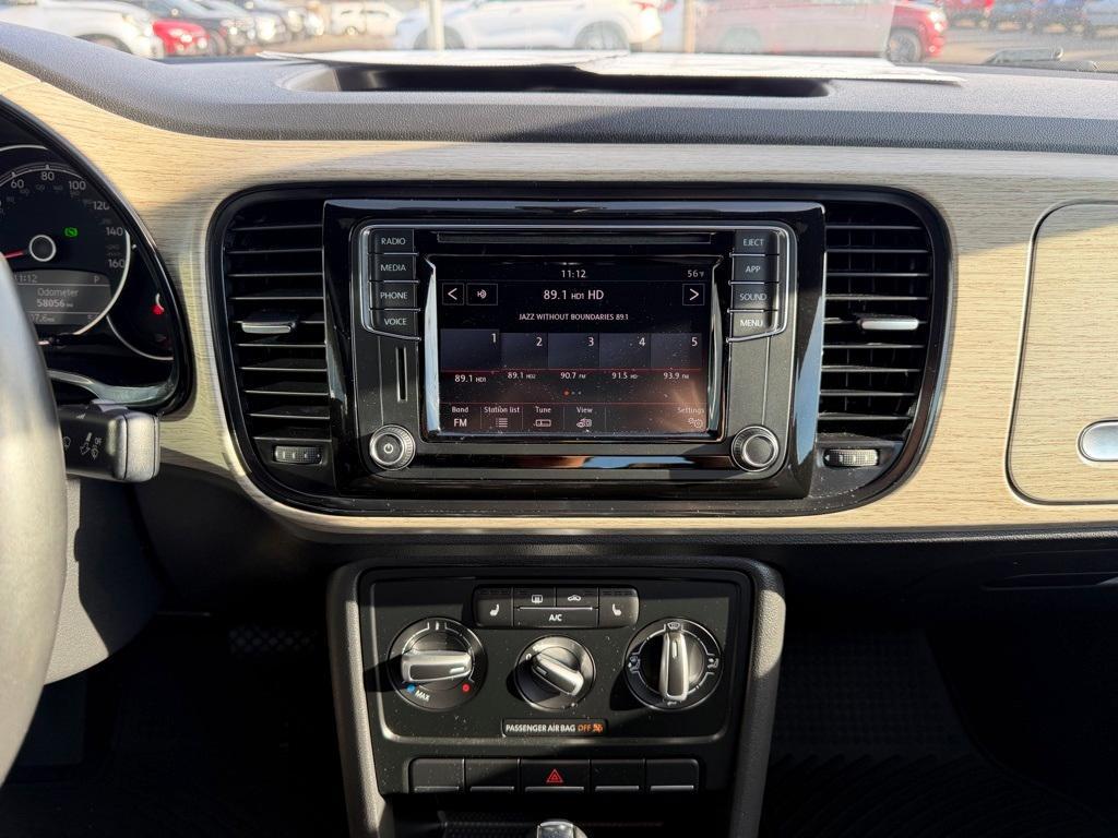 used 2018 Volkswagen Beetle car, priced at $17,999
