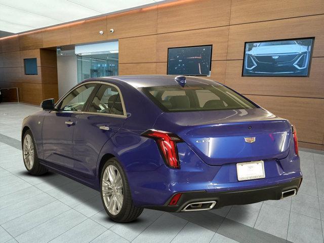 new 2025 Cadillac CT4 car, priced at $42,115