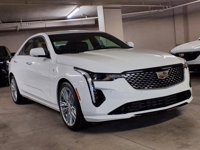 new 2025 Cadillac CT4 car, priced at $42,540