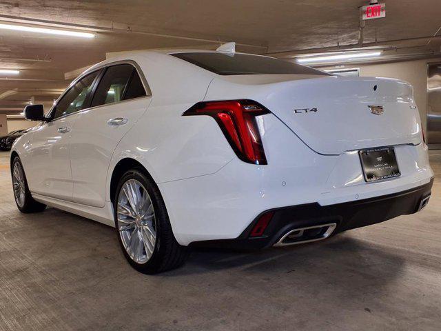 new 2025 Cadillac CT4 car, priced at $42,540