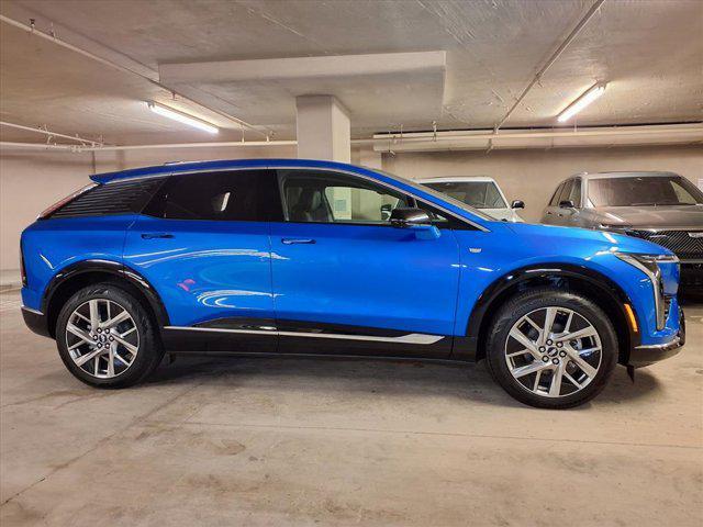 new 2025 Cadillac OPTIQ car, priced at $57,215