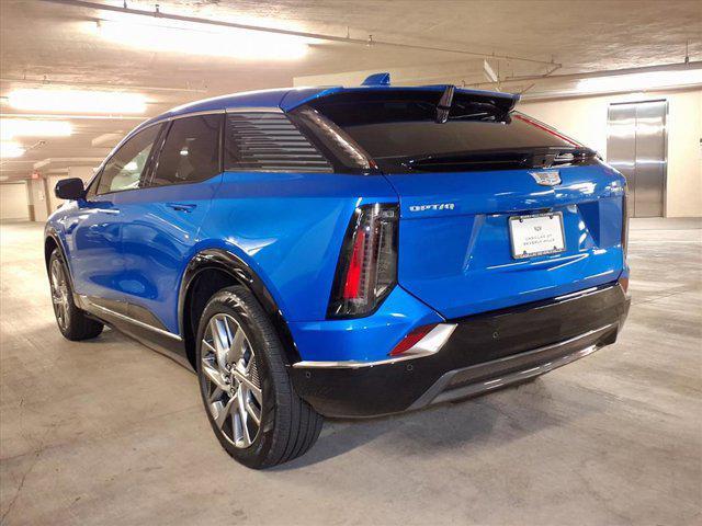 new 2025 Cadillac OPTIQ car, priced at $57,215