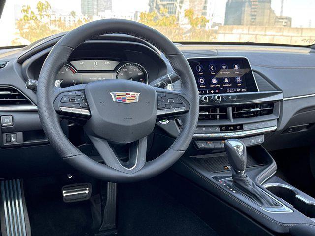 new 2025 Cadillac CT4 car, priced at $49,775