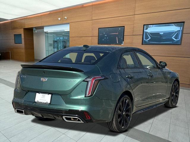 new 2025 Cadillac CT4 car, priced at $49,775