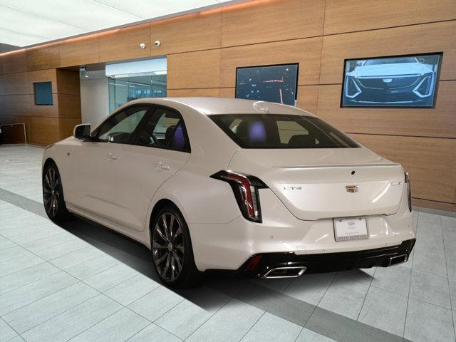 new 2025 Cadillac CT4 car, priced at $49,090